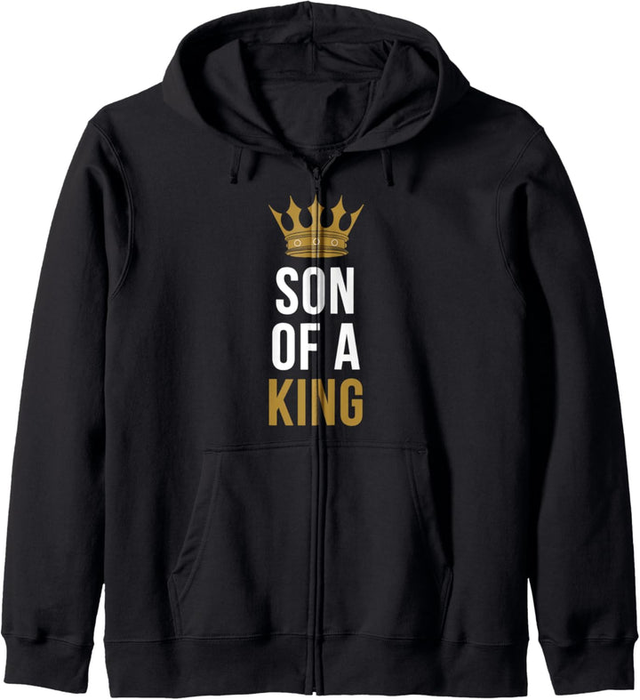 Son of a King Vater Sohn Partnerlook Kapuzenjacke