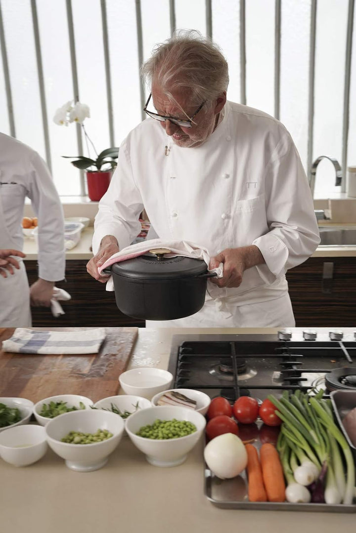 Tefal Heritage Schmortopf aus Stahlguss, rund, Gusseisen, 21 cm / 3,3L 21 cm / 3,3L Rund, 21 cm / 3,