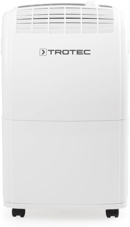 TROTEC Raumentfeuchter elektrisch TTK 75 E – Leistung 20 L/Tag – Fläche 45 m² / 110 m³ – Entfeuchtun