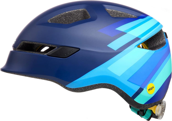 KED Pop MIPS Kinder Fahrrad Helm blau 2023 S | 48-52cm, S | 48-52cm