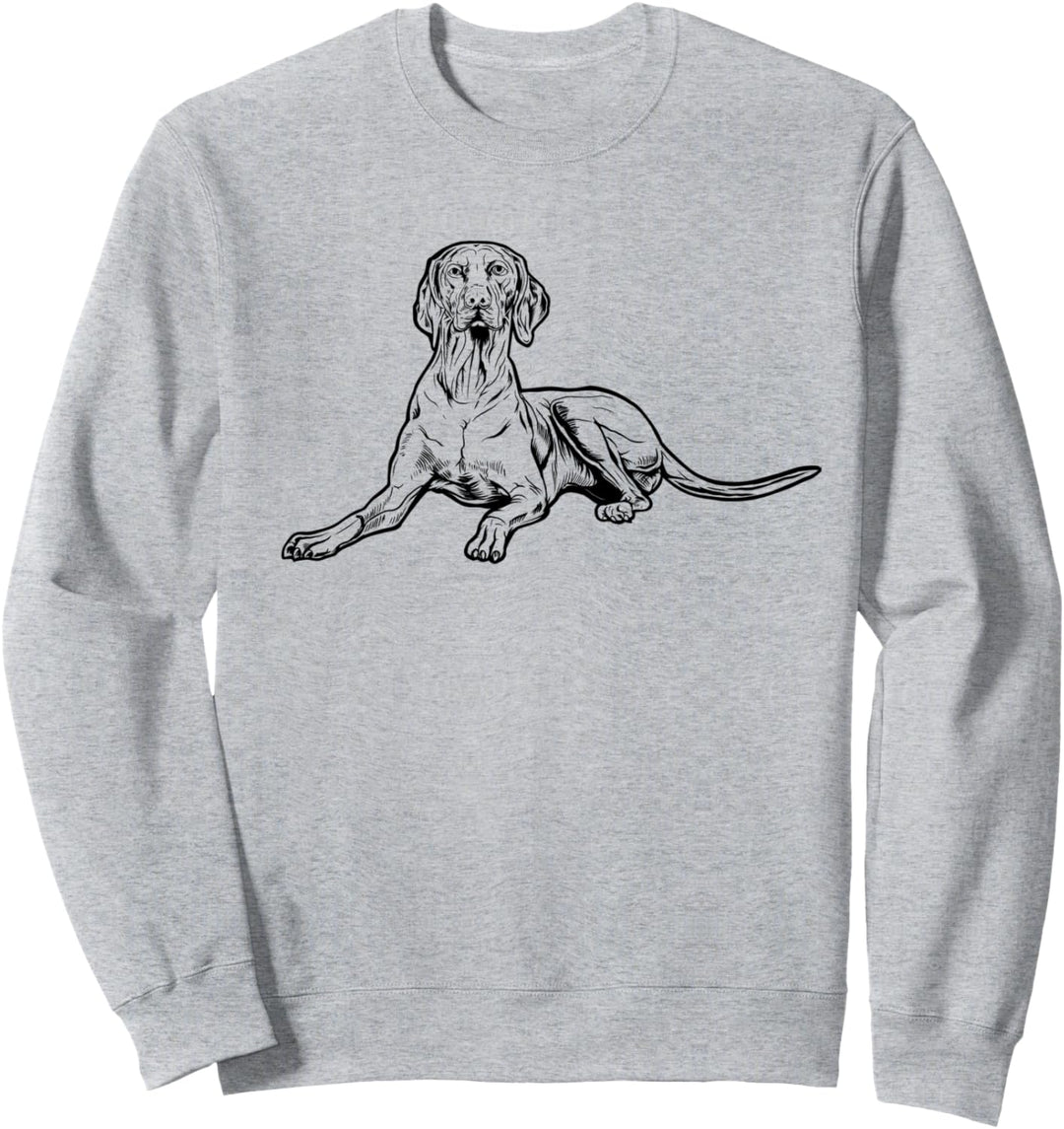 Strichzeichung - Magyar Vizsla Sweatshirt