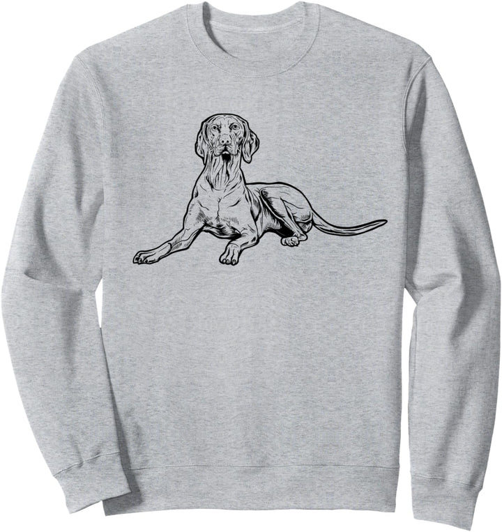 Strichzeichung - Magyar Vizsla Sweatshirt