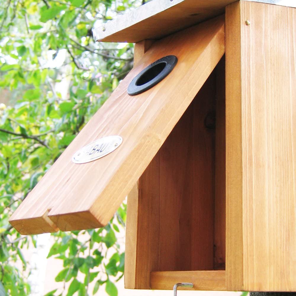 Habau 2975 Nistkasten mit verzinktem Blechdach