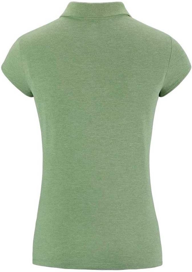Odlo Damen Kumano_550311 Kurzarm Polo Shirt S Loden Frost Melange, S Loden Frost Melange