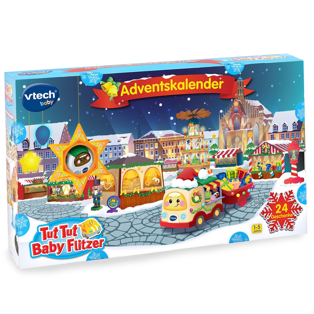 VTech Baby Tut Tut Baby Flitzer - Adventskalender – Mit tollen Überraschungen aus der Welt der Tut T