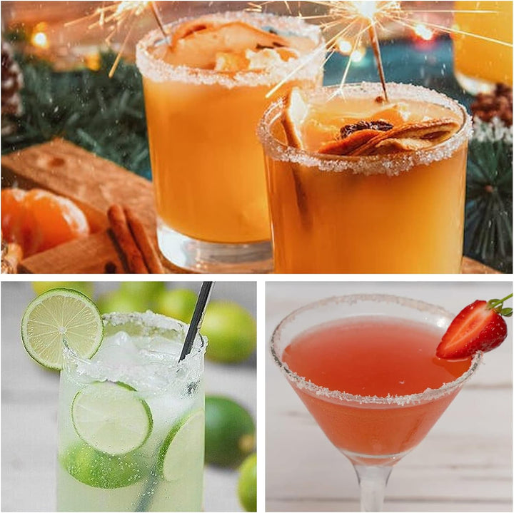 1 Box 3 Tier Bar Margarita Salz Rimmer,Glas Rimmer, Cocktail zubehör,Barkeeper Tool, Salt Box Spice