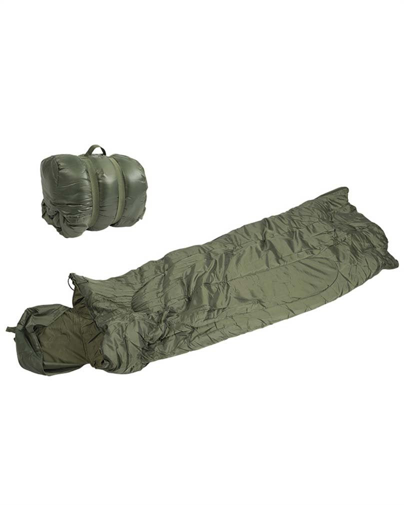 Mil-Tec Schlafsack Pilot Oliv, Oliv