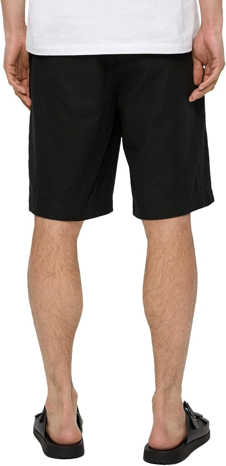 s.Oliver Herren Short Detroit, Relaxed Fit L Schwarz 9999, L Schwarz 9999