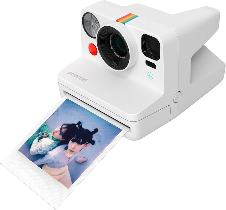 Polaroid – Now+ Generation 3 – Sofortbildkamera mit Bluetooth-Verbindung – Weiss (9161) Kamera Weiss