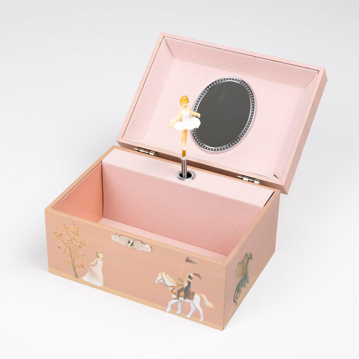 Egmont Toys Musikalische Schmuckdose – Schmuckkästchen Handkurbel-Spieluhr „Ballerina“ in 6 Designs