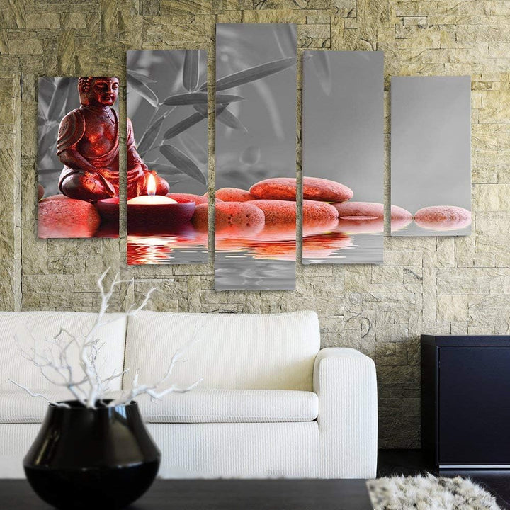 Feeby. Wandbild - 5 Teile - Deco Bild, gedrucktes Bild, Foto, Deco Panel, XXL, 5-Teilig, Typ A, 250x