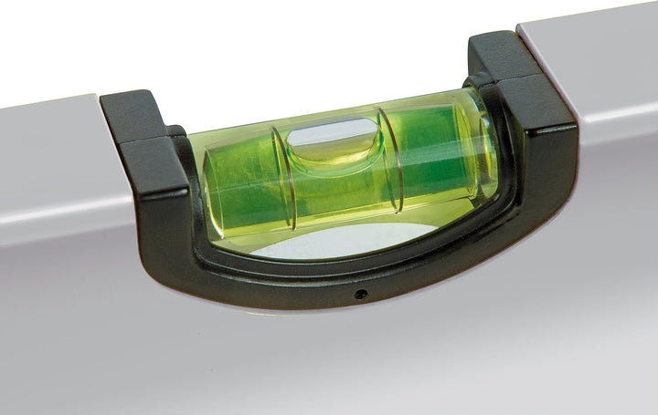 Stanley Wasserwaage Klassik (120 cm Länge, magnetisch, schlagfeste Blocklibelle, grosse Seitenlibell