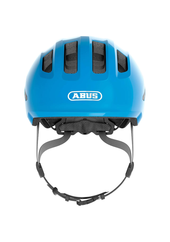 ABUS Kinderhelm Smiley 3.0 - Fahrradhelm mit tiefer Passform, kindergerechten Designs &amp; Platz für ei