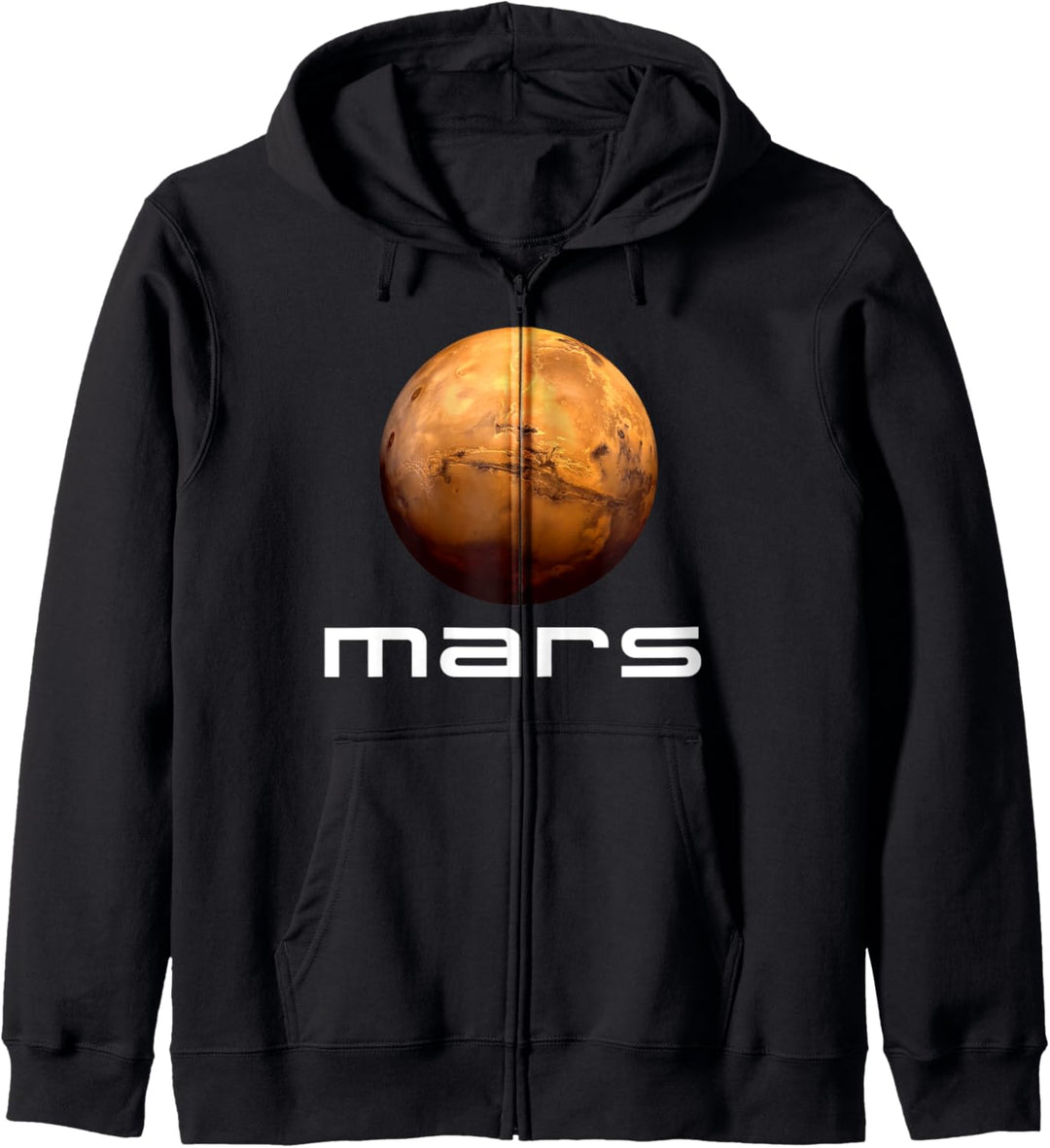 Sonnensystem Planet Mars Weltraum Astronomie Weltall Kapuzenjacke