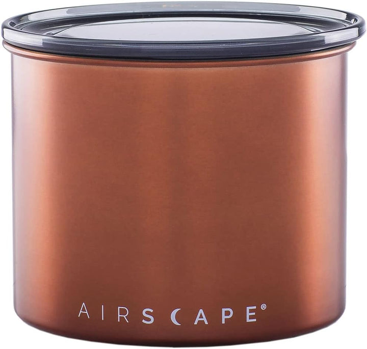 Airscape Kaffeedose aus Edelstahl | Lebensmittelaufbewahrungsbehälter | patentierter luftdichter Dec