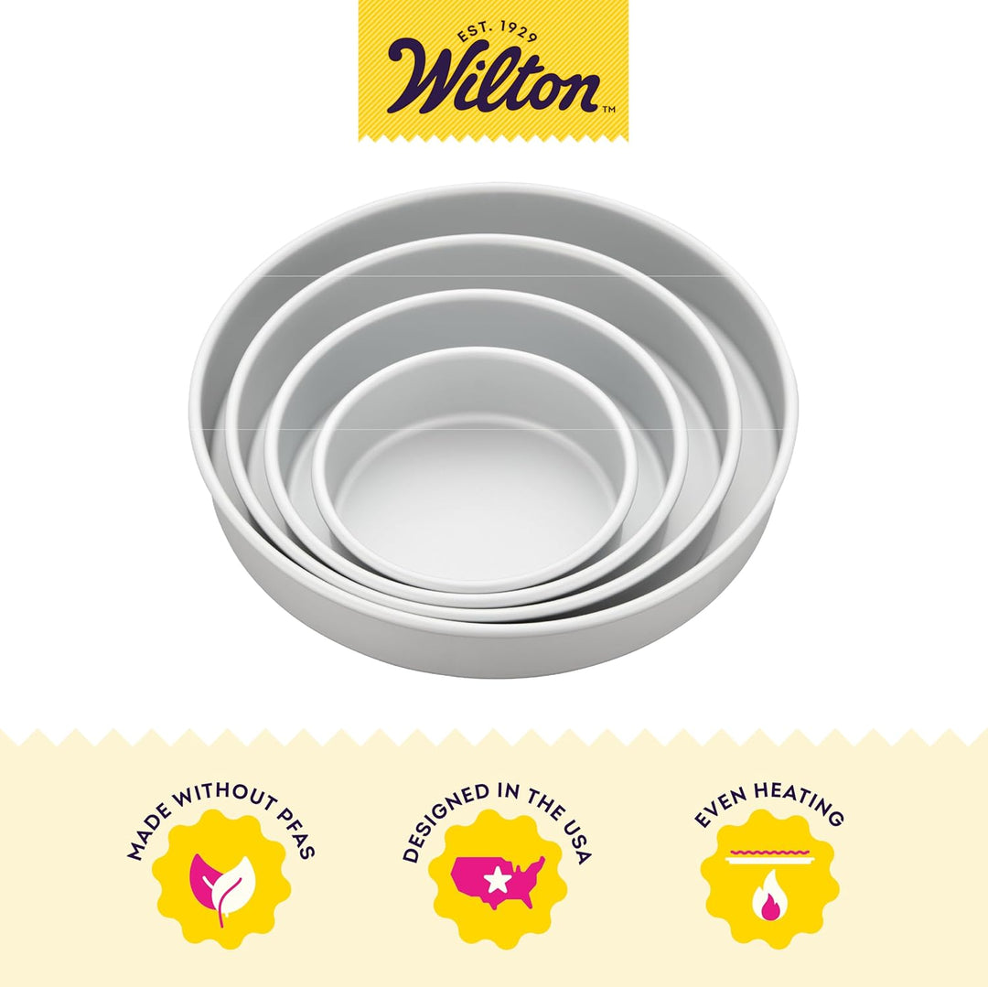 Wilton Backformen-Set rund 4-teilig 1 Length: 11, 1 Length: 11