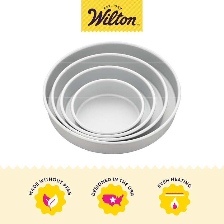 Wilton Backformen-Set rund 4-teilig 1 Length: 11, 1 Length: 11