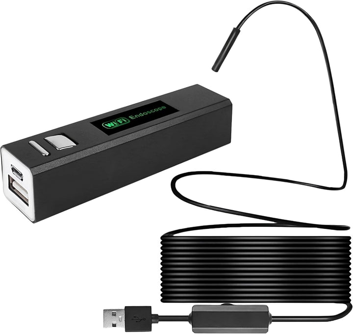 Retoo WiFi Endoskopkamera Handy Endoskop Inspektionskamera Rohrkamera 720P HD mit LED-Licht für Andr