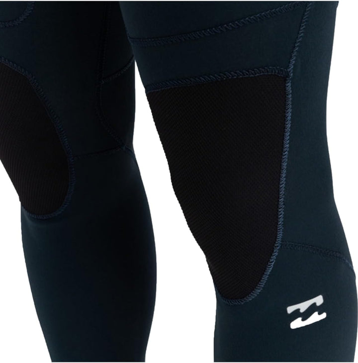 Billabong 4/3mm Intruder - Back-Zip-Neoprenanzug für Männer ABYW100203 Schwarz M Corto, Schwarz M Co