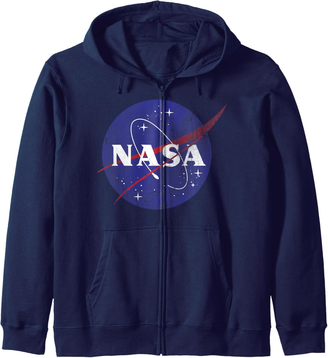 NASA Logo In Space Kapuzenjacke