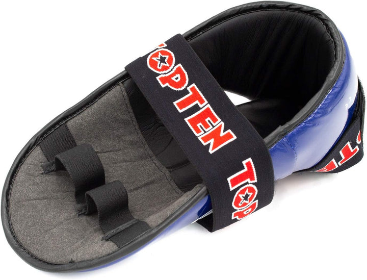TOP TEN Fussschutz „Superlight“ für den Wettkampf Blau M-L, Blau M-L