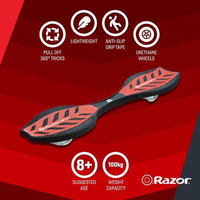 Razor RipStik Air Waveboard Rot, Rot