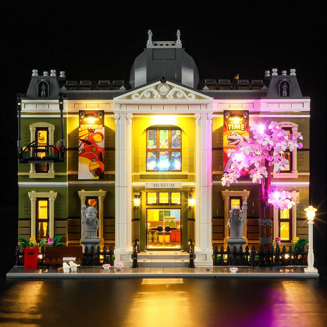GEAMENT LED Licht-Set Kompatibel mit Lego Naturhistorisches Museum (Natural History Museum) - Beleuc