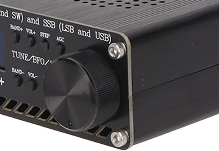 ATS 20+ Si4732 Funkempfänger, Multiband Funkempfänger mit Lautsprecher und Antenne für Camping Im Fr