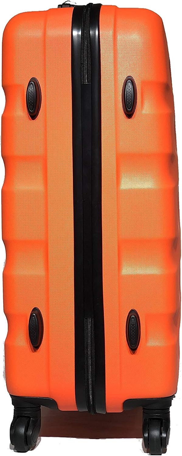 CELIMS Kabinenkoffer, mittelgross, mit oder ohne Vanity – französische Marke, Orange (5806), Moyen