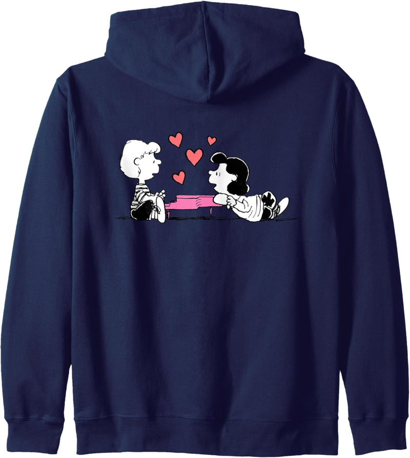 Peanuts – Lucy und Schroeder Herz Kapuzenjacke