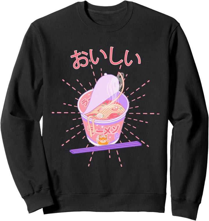 Japanischer Ramen Anime Manga Kawaii Otaku Pastel Goth Sweatshirt