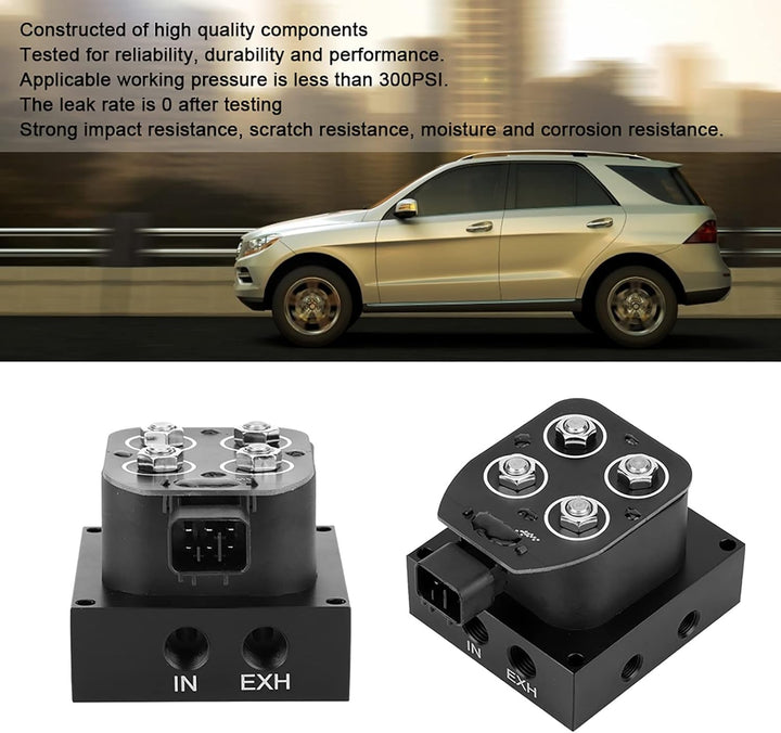 Air Ride,Air Ride Ventil,Air Ride Suspension Solenoid,Air Ride 12V 12.6W 0-300Psi Magnetventil Air R