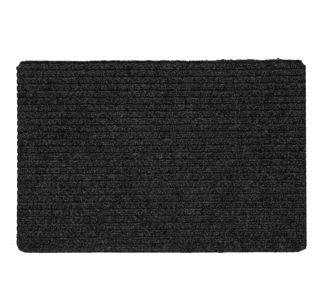 Astra Fussmatte innen anthrazit Schmutzfangmatte rutschfest – Türmatte 40x60 cm wasserabweisend – Ri