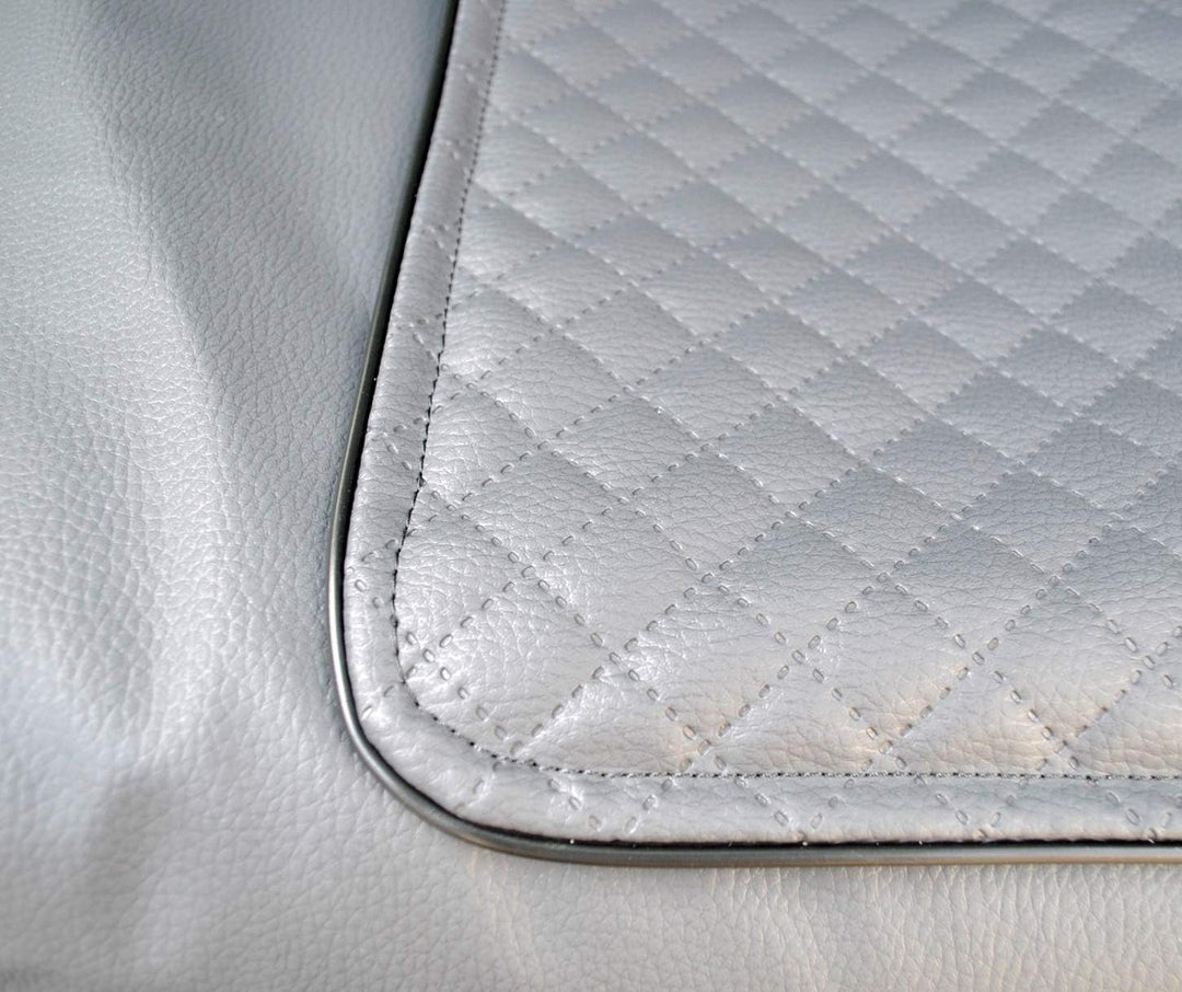 Mayaadi Home Hundebett Kofferraum Matte Luca Autoschondecke Kunst Leder Autositz Schutzdecke Grau L