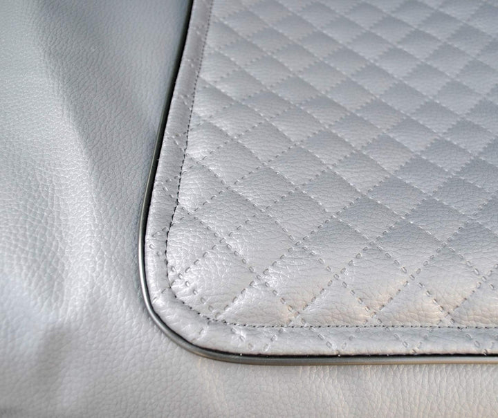 Mayaadi Home Hundebett Kofferraum Matte Luca Autoschondecke Kunst Leder Autositz Schutzdecke Grau L