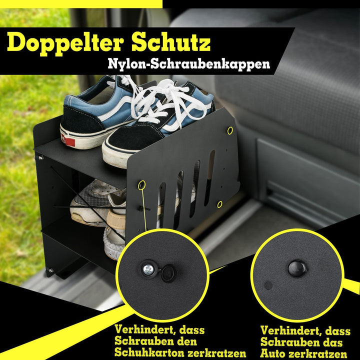 TOPOWN Schuhregal für vw t5 T6 T6.1 California Zubehör Passend für VW T5 T6 T6.1 California Schuhorg