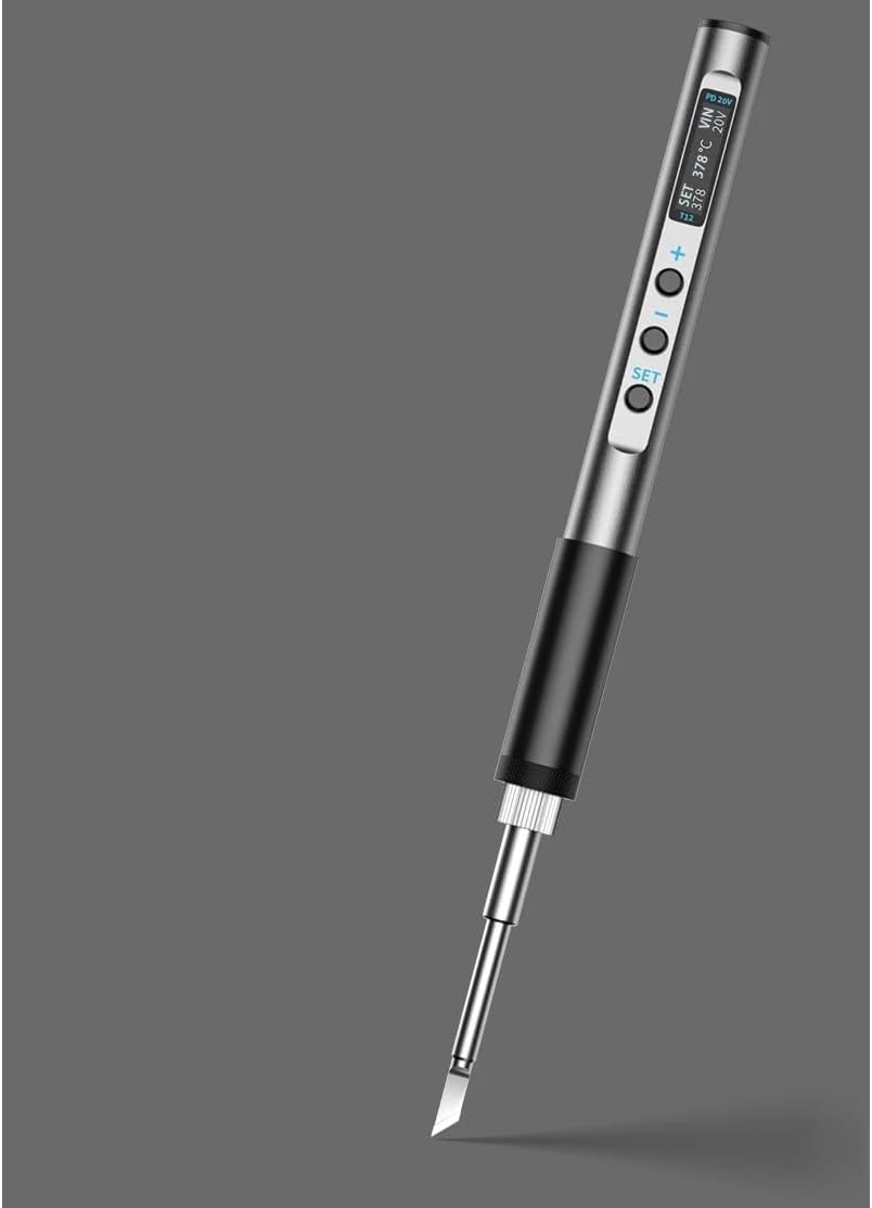 NanoPro NP65W – Präzisionslötstation | OLED Display, USB-C, 65W, 180-450°C | Für PCB Elektronik | Lö