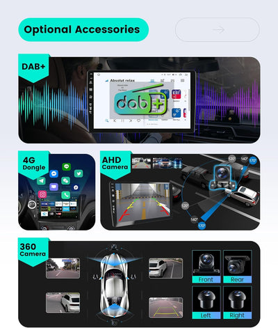 Android 12 Autoradio Für Toyota Fortuner/Hilux/Revo/Vigo 2007-2015 Eingebaut GPS+Carplay Unterstützt