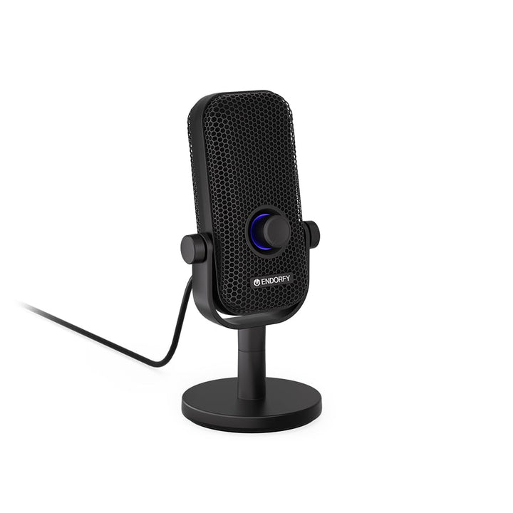 ENDORFY Solum Voice S, Mikrofon für Streaming, Chatting und Podcast-Aufnahmen, RGB-Beleuchtung, USB