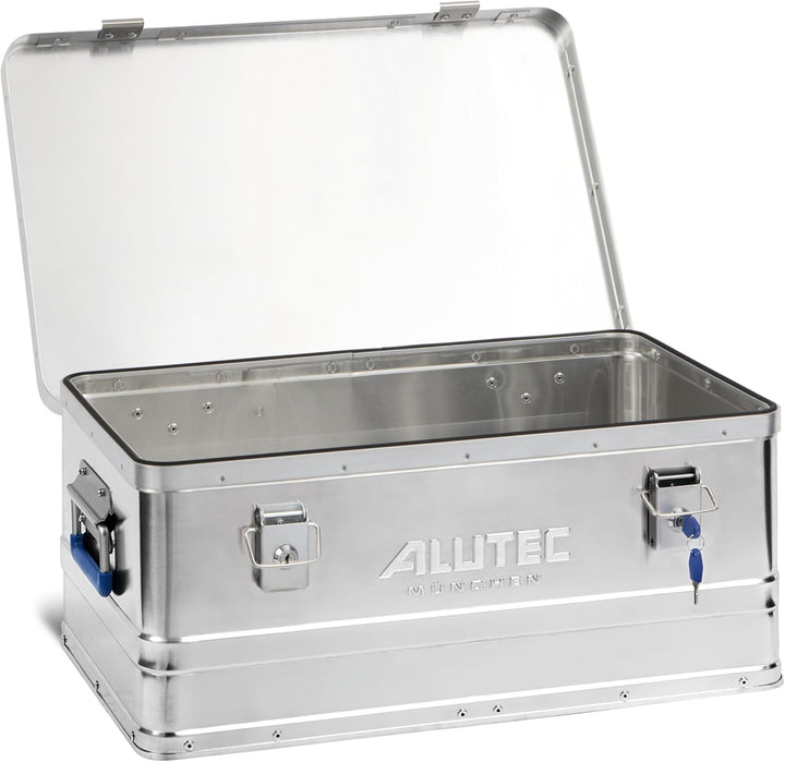 ALUTEC MÜNCHEN Aluminiumbox BASIC 40 LOCK (mit Zylinderschloss, 2 Schlüssel, Inhalt 40 l, Aussenmass