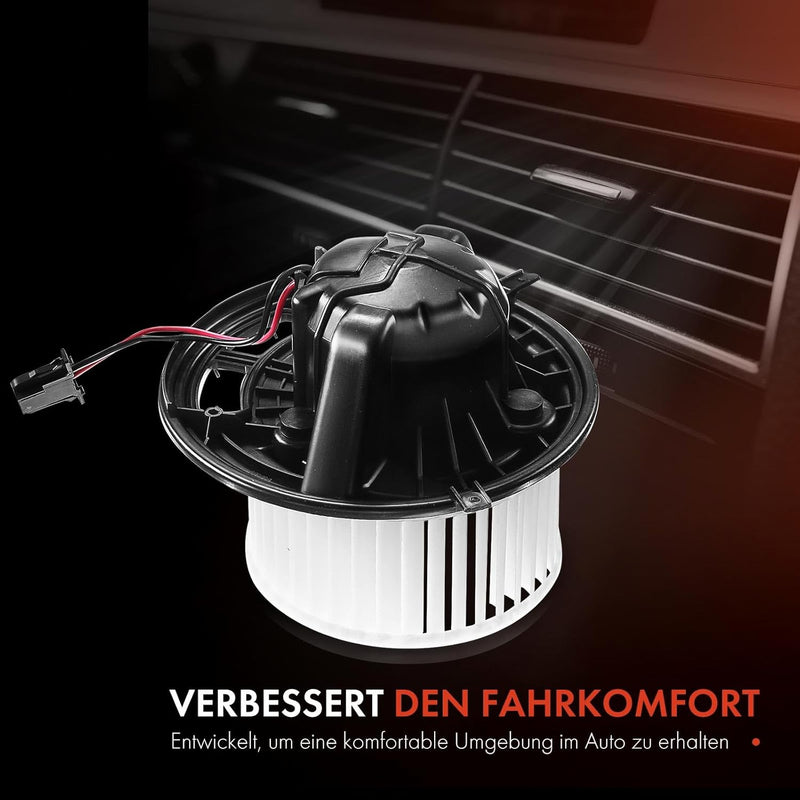 Frankberg Heizungsgebläse Gebläsemotor Innenraumgebläse Kompatibel mit 1er E81 E87 2004-2011 1er Cab