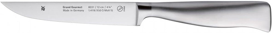 WMF Grand Gourmet Messerblock mit Messerset 5teilig Made in Germany, 4 Messer geschmiedet, Edelstahl