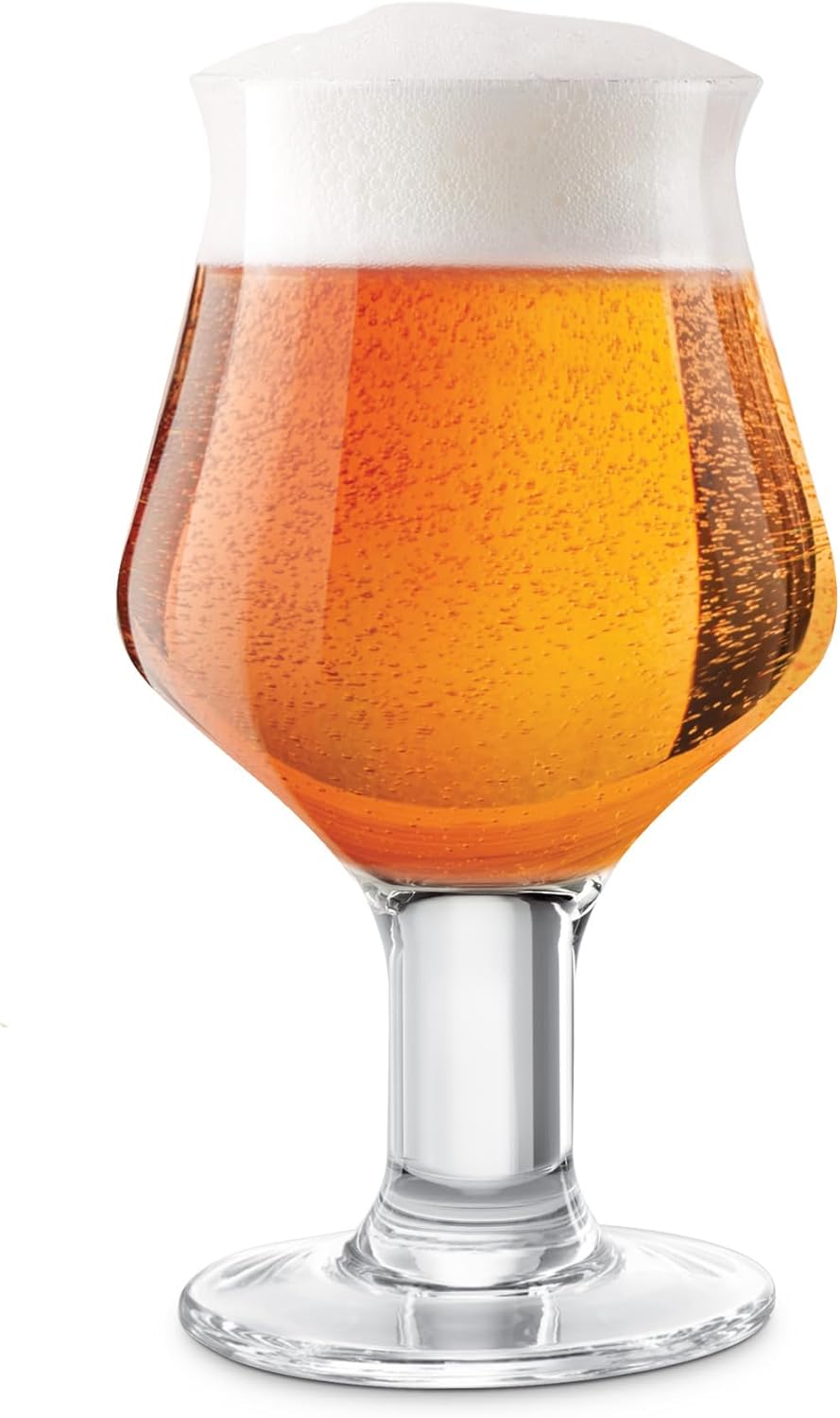 Final Touch Craft-Bier-Gläser, V-förmig mit Stiel, 600 ml, 2er-Set, Nr. GG5019