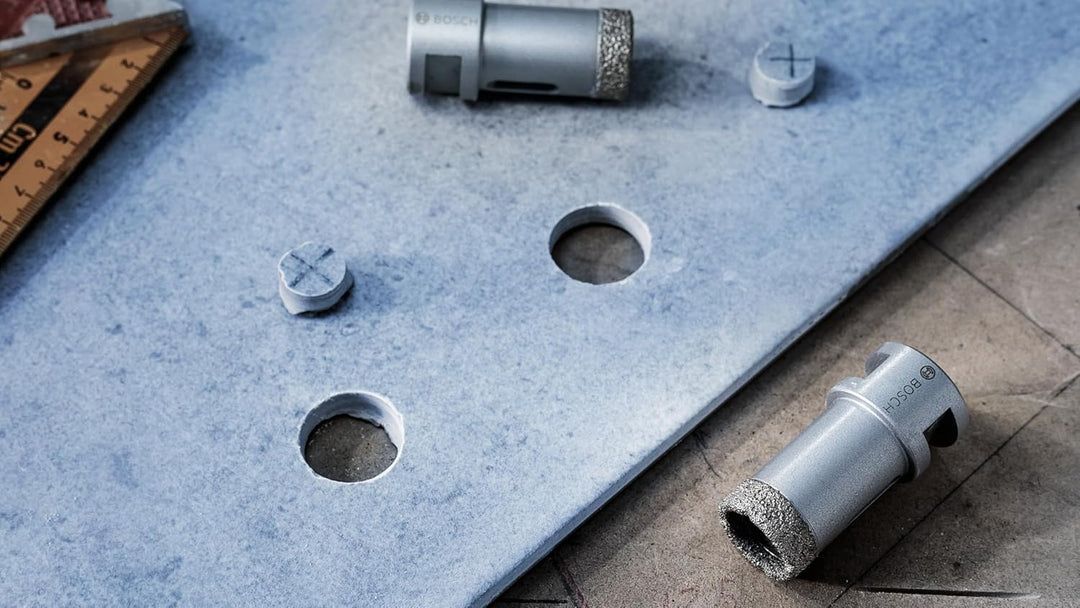 Bosch 1x Diamanttrockenbohrer Dry Speed Best for Ceramic (für Trockenbohren von Hartkeramik, Ø 8 x 3