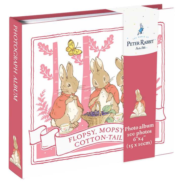 Flopsy Bunnies Fotoalbum – Peter Rabbit Forest Picknick Design