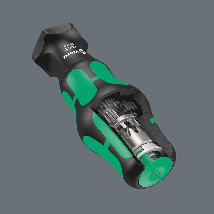 Wera '05057480001 826 T Kraftform Turbo Getriebe-Schraubendreher, 1/4" x 146 mm 826 Turbo