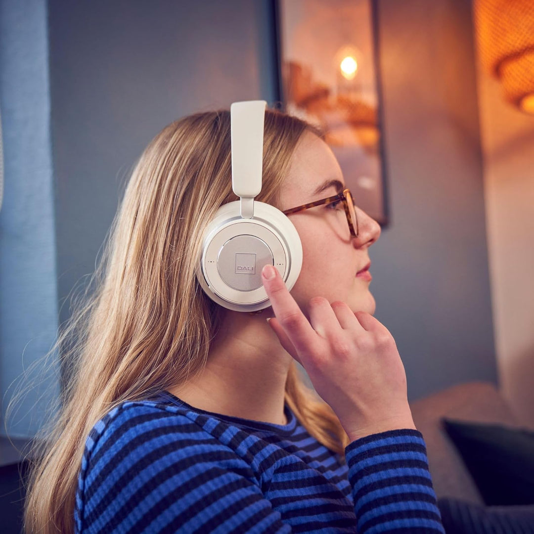 DALI Kopfhörer IO-6 – Premium Over-Ear HiFi-Sound, Bluetooth 5.0, Active Noise Cancelling (ANC), Lan