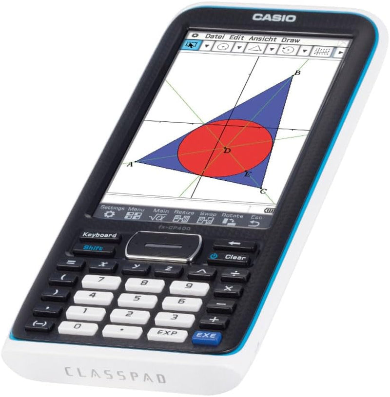 Casio FX-CP400 classpad II Grafikrechner, Schwarz Neues Modell Single, Neues Modell Single