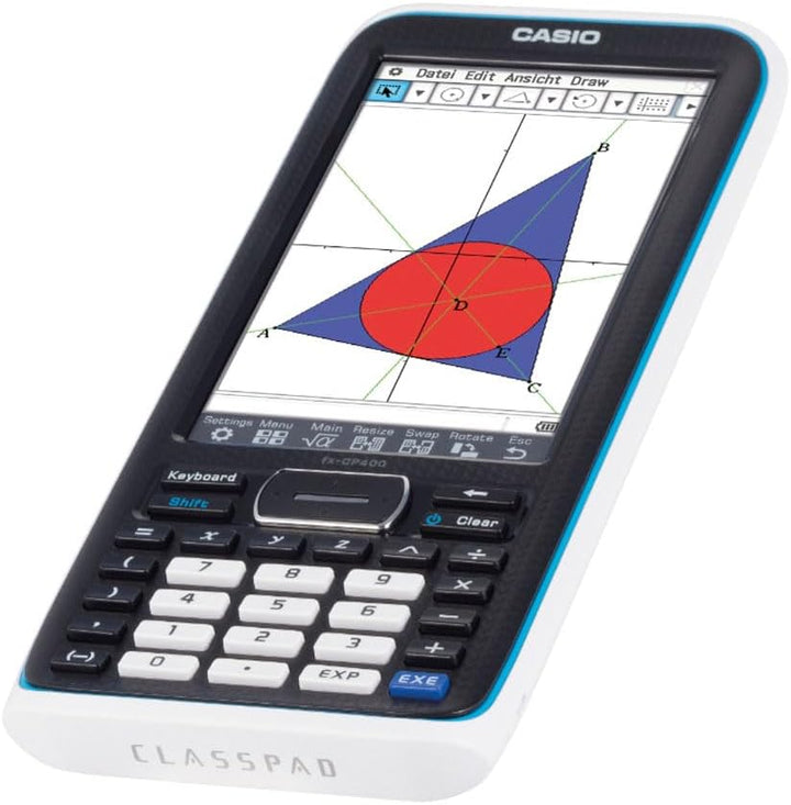 Casio FX-CP400 classpad II Grafikrechner, Schwarz Neues Modell Single, Neues Modell Single
