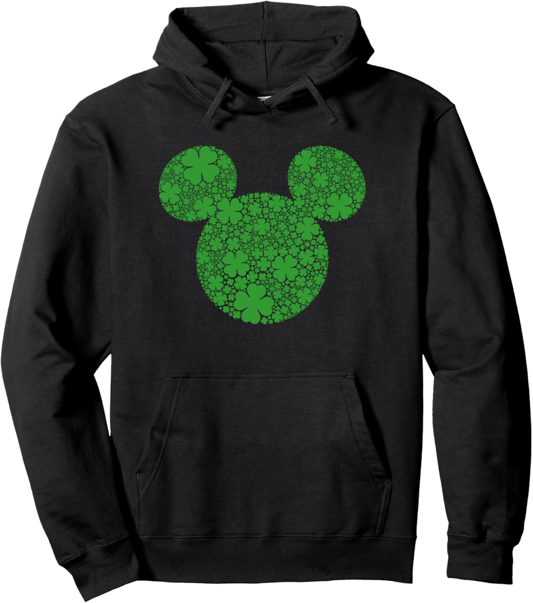 Disney Mickey Mouse St. Patrick's Day Shamrock Ears Pullover Hoodie